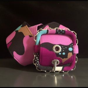 Mod 1960’s Vintage Belt w/Slvr Chain Lined Buckle